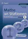 Buchcover Mathe an Stationen 8