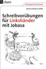 Buchcover Schreibvorübungen für Linkshänder mit Jobasa