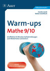 Buchcover Warm-ups Mathe 9/10