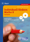 Buchcover Individuell fördern Mathe 8 Geometrie