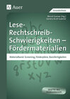 Buchcover Lese-Rechtschreib-Schwierigkeiten - Fördermaterialien