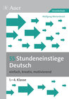 Buchcover 55 Stundeneinstiege Deutsch