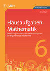 Buchcover Hausaufgaben Mathematik Klasse 6