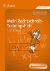 Buchcover Mein Rechtschreib-Trainingsheft