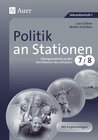 Buchcover Politik an Stationen