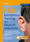 Buchcover Hörkompetenz-Training im Deutschunterricht