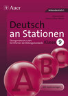 Buchcover Deutsch an Stationen 9