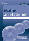 Buchcover Mathe an Stationen Figuren und Körper 8-10