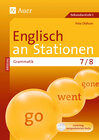 Buchcover Englisch an Stationen spezial Grammatik 7-8