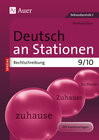Buchcover Deutsch an Stationen spezial Rechtschreibung 9-10