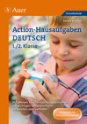 Buchcover Action-Hausaufgaben Deutsch 1+2