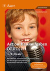 Buchcover Action-Hausaufgaben Deutsch 3+4