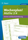 Wochenplan Mathe 3/4, Formen und Raumorientierung width=