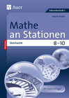 Buchcover Mathe an Stationen Spezial Stochastik 8-10