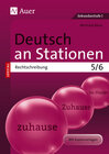 Buchcover Deutsch an Stationen spezial Rechtschreibung 5-6