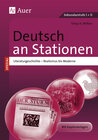 Buchcover Deutsch an Stationen spezial Literaturgeschichte 2