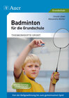 Buchcover Badminton für die Grundschule