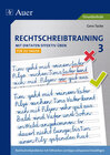 Buchcover Rechtschreibtraining: Mit Diktaten effektiv üben 3