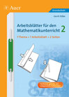 Buchcover Arbeitsblätter für den Mathematikunterricht 2