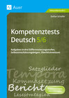 Buchcover Kompetenztests Deutsch 5-6
