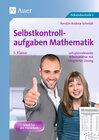 Buchcover Selbstkontrollaufgaben Mathematik Klasse 5