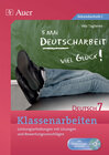 Buchcover Klassenarbeiten Deutsch 7
