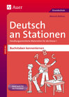 Buchcover Deutsch an Stationen Buchstaben kennenlernen