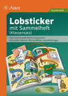 Buchcover Lobsticker mit Sammelheft (Klassensatz)