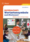 Buchcover Materialpaket: Wortartensymbole nach Montessori