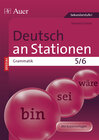 Buchcover Deutsch an Stationen SPEZIAL Grammatik 5-6