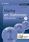 Buchcover Mathe an Stationen 7 Inklusion