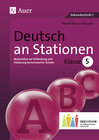 Buchcover Deutsch an Stationen 5 Inklusion
