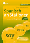 Buchcover Spanisch an Stationen 1. Lernjahr