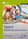 Buchcover Sport fachfremd unterrichten - Praxiswissen 1-4