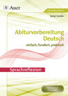 Buchcover Sprachreflexion