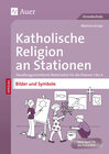 Buchcover Katholische Religion an Stationen Bilder & Symbole