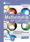 Buchcover Mathe an Stationen 7 Gymnasium