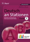 Buchcover Deutsch an Stationen 7 Inklusion
