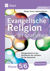 Buchcover Evangelische Religion an Stationen 5_6 Gymnasium