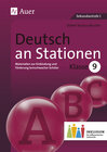 Buchcover Deutsch an Stationen 9 Inklusion