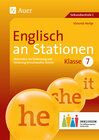 Buchcover Englisch an Stationen 7 Inklusion