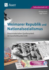 Buchcover Weimarer Republik und Nationalsozialismus