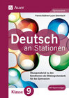 Buchcover Deutsch an Stationen 9 Gymnasium
