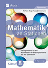 Buchcover Mathe an Stationen 8 Gymnasium