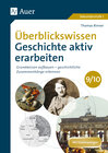 Buchcover Überblickswissen Geschichte aktiv erarbeiten 9/10