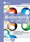 Buchcover Mathematik an Stationen 10 Gymnasium