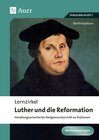 Buchcover Lernzirkel Luther und die Reformation
