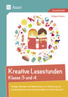 Buchcover Kreative Lesestunden Klasse 3 und 4