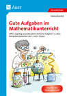 Buchcover Gute Aufgaben im Mathematikunterricht