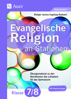 Buchcover Evangelische Religion an Stationen 7-8 Gymnasium